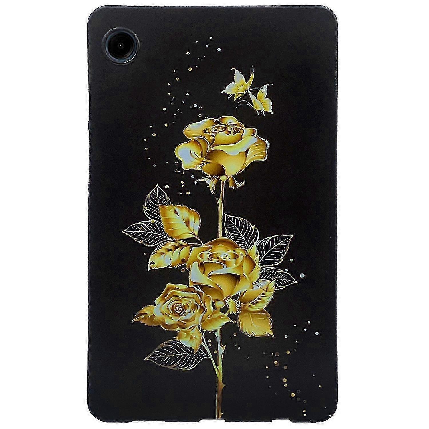 For Samsung Galaxy Tab A9 TPU Case Pattern Printing Slim Tablet Protective Cover