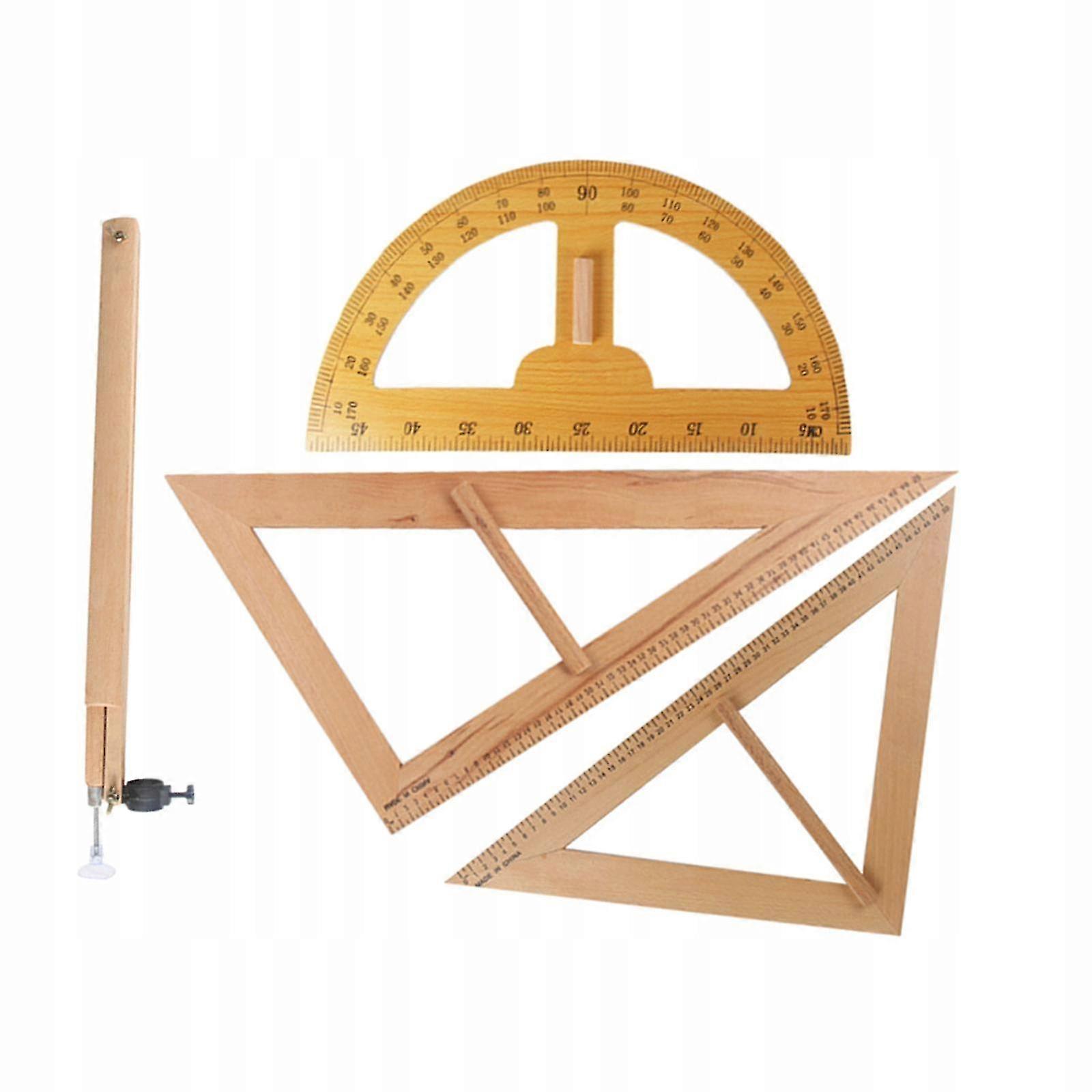 Math Protractor Compass With Handle