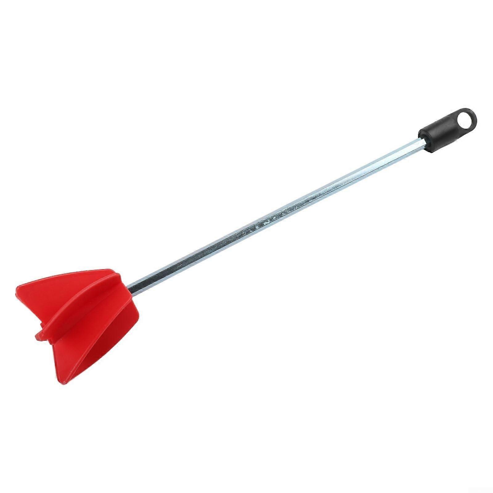 Resin Mixer Drill Attachment with Metal Propeller, Hex Shaft for Epoxy, Paint and Silicone Mixing