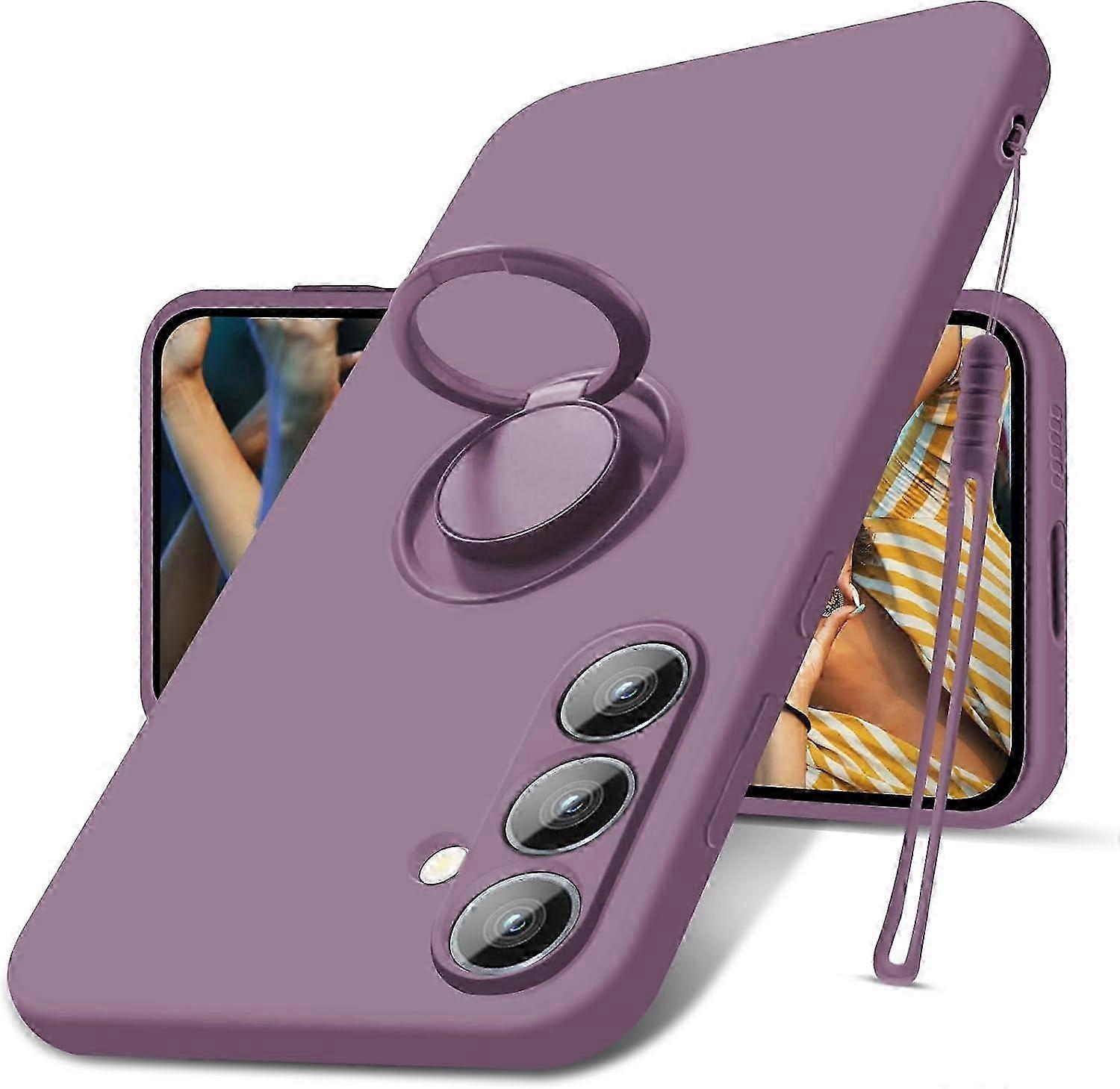 Flexible case for Samsung Galaxy S24 with kickstand