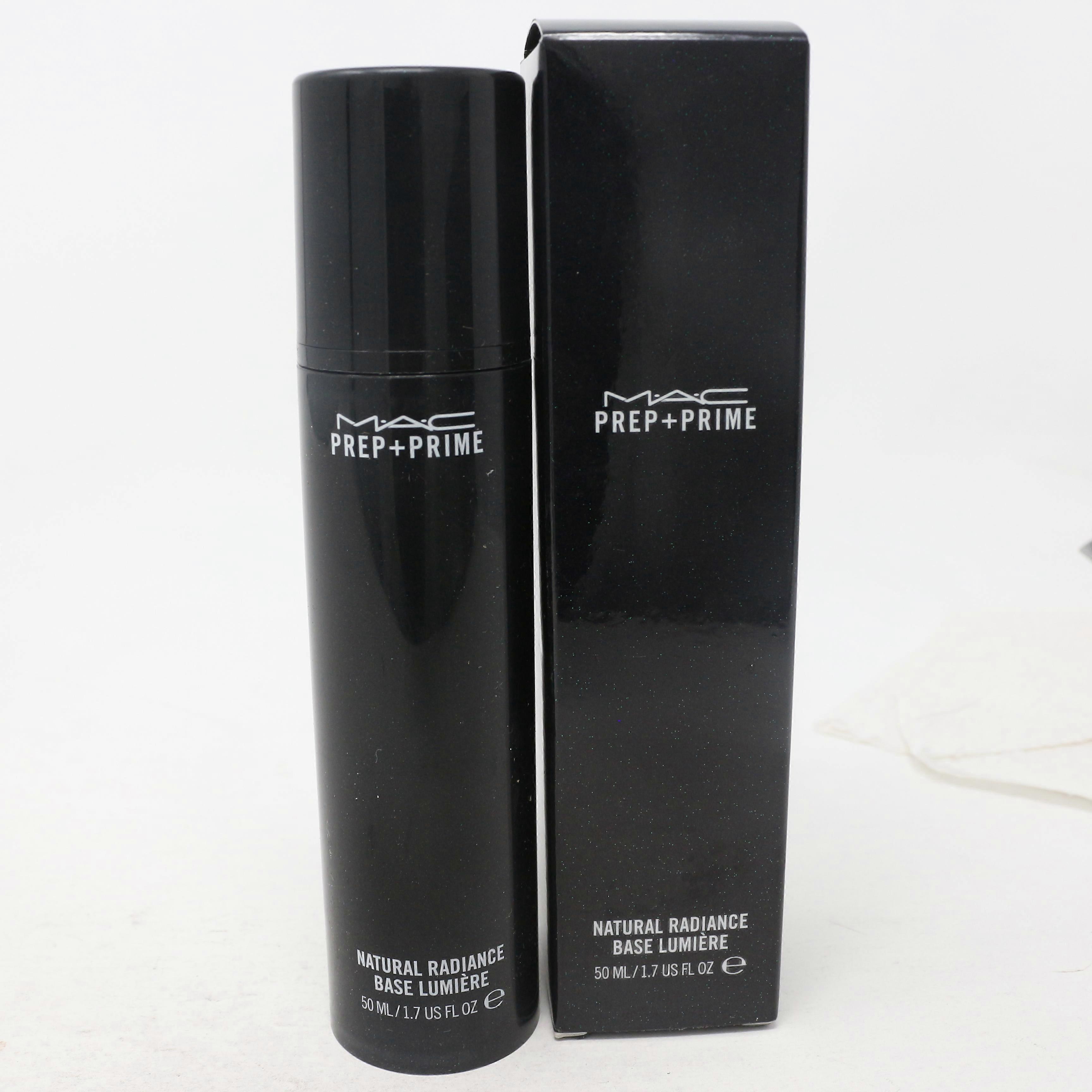 Mac Prep + Prime Natural Radiance Base Lumiere  1.7oz/50ml New With Box