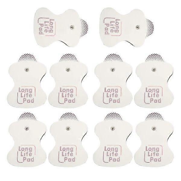 10x electrode replacement for Omron Massager Long Life Pad 10 pcs