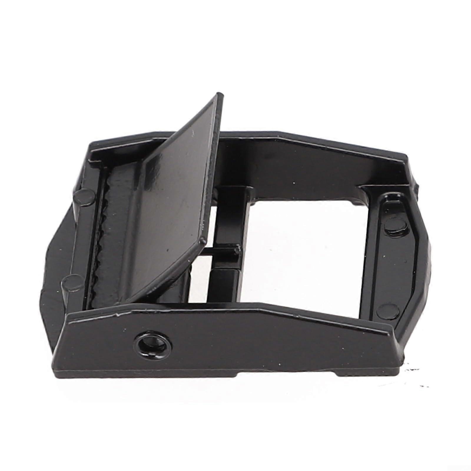 Zinc Alloy Buckle for Heavy Duty Cargo Tie Down Straps with Fixed Tensioner, 25mm Black Pack