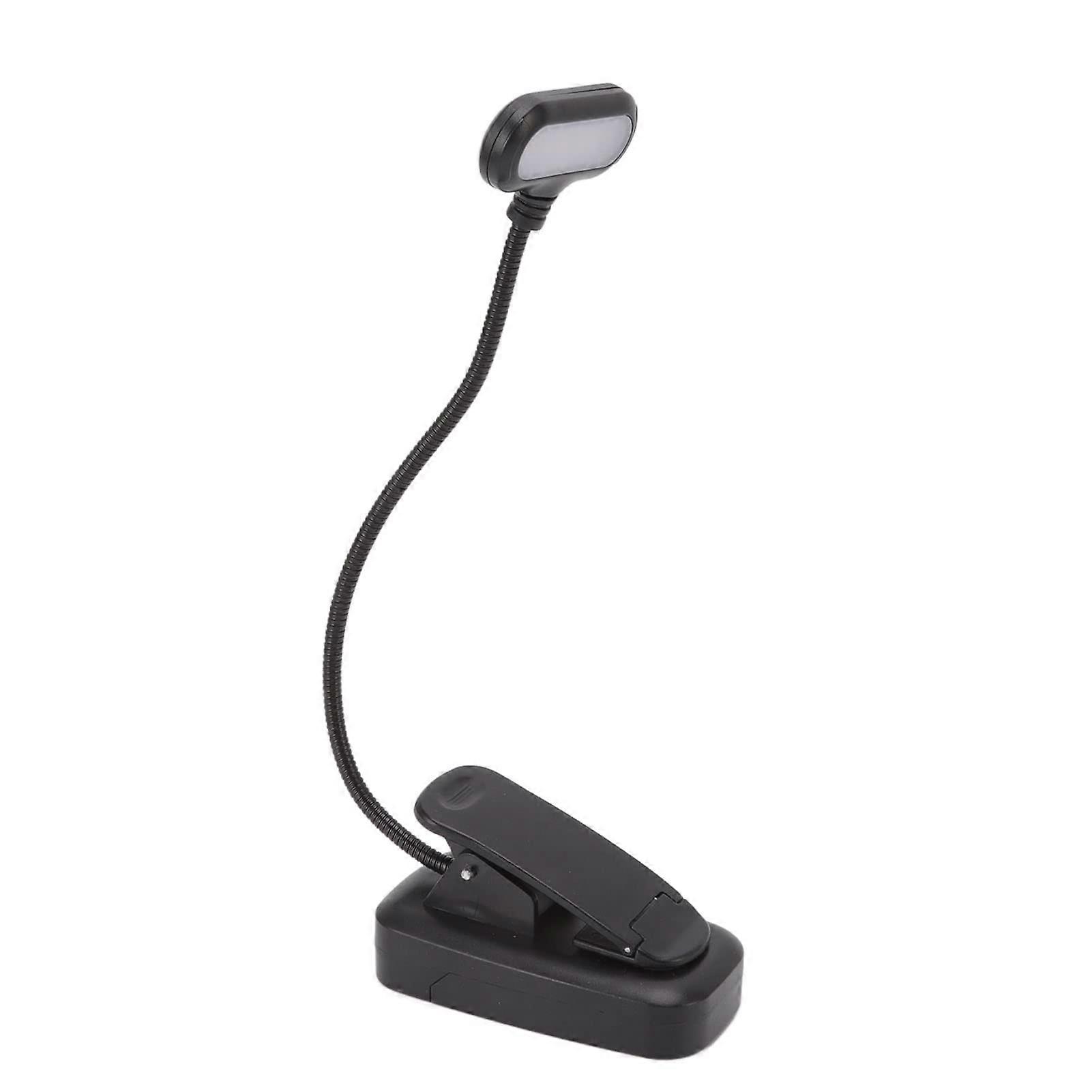 LED Desk Lamp with Eye Protection, 3 Brightness Modes, Clip On Reading Light for Computer or Gaming
