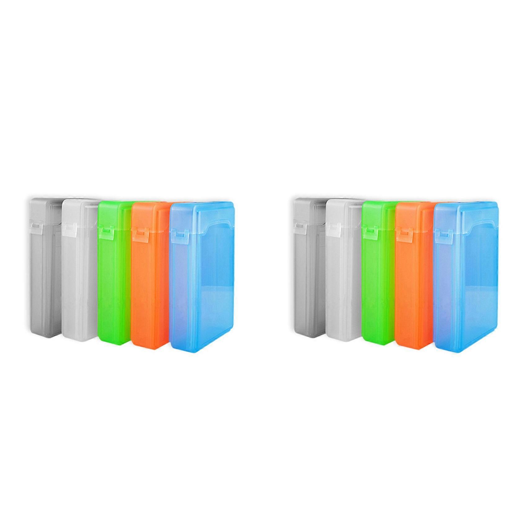 10 PCS 3.5 Inch Portable IDE Sata HDD External Case Hard Drive Case Hard Case PP Protection Case