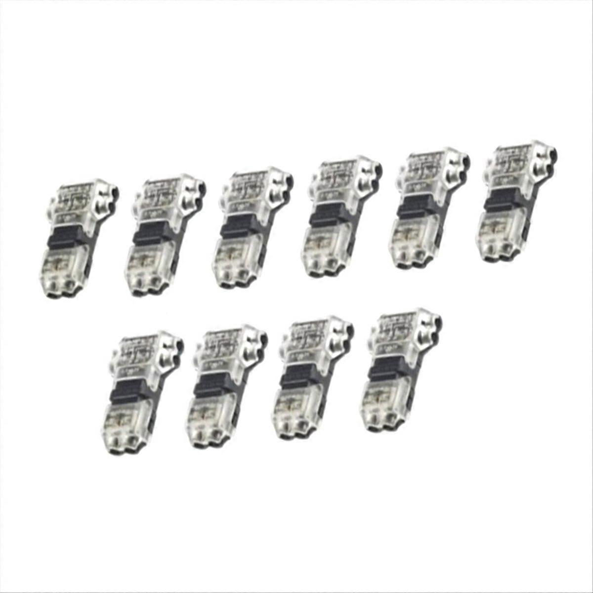 10pcs T Type Wire Connector 2 Pin T Tap Wire Connectors