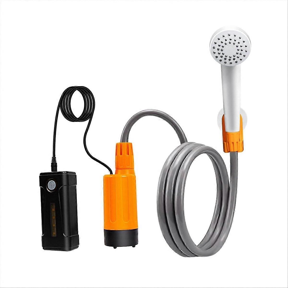 Portable Outdoor Shower Bathing Pump Rechargeable Handheld
