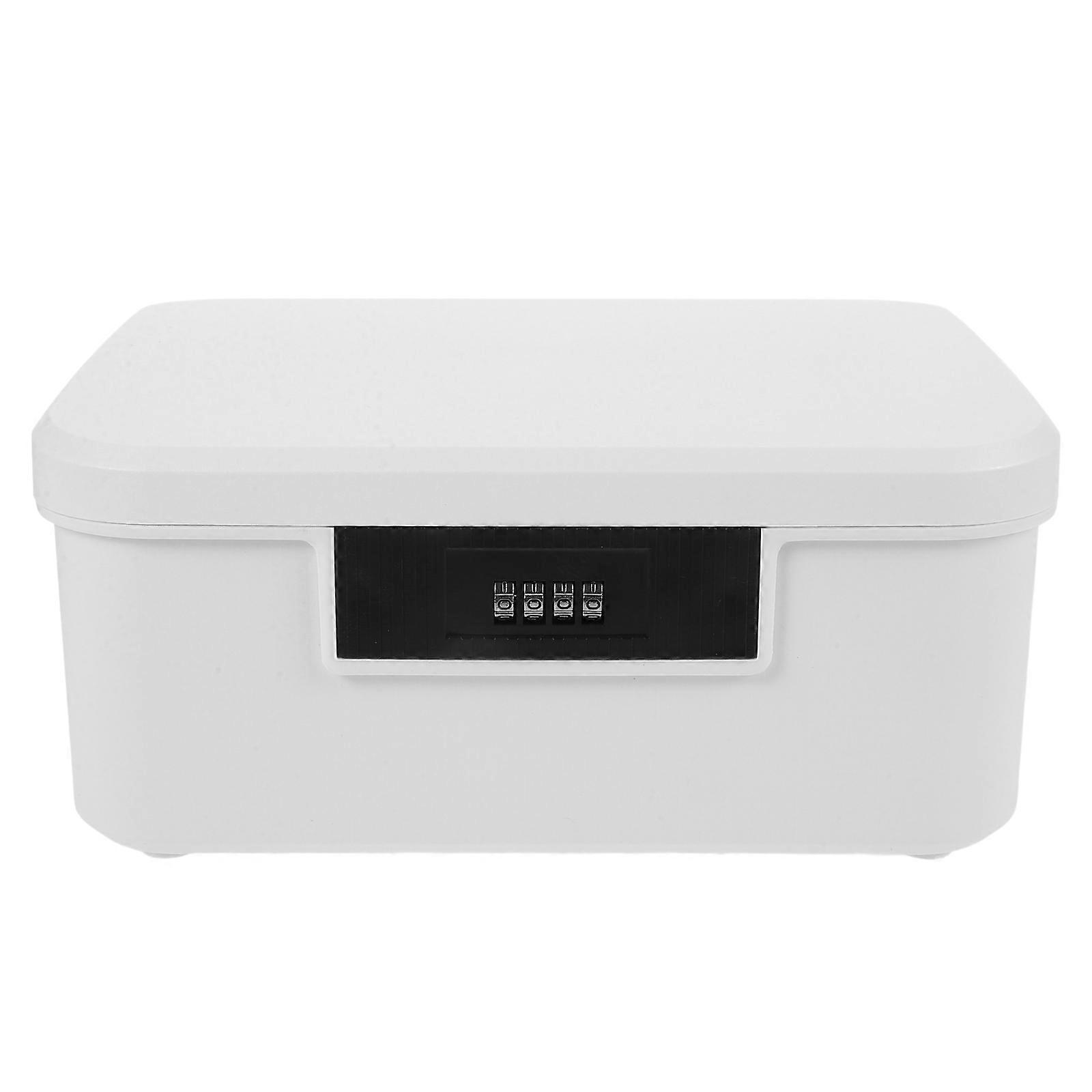 Small Lock Box with Built-in Lock for Secure Storage At Home