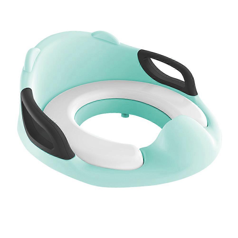 Children's Toilet Seat With Armrest Design Suitable For Restroom Training 35x33cm Comfortable And Safe 1PC