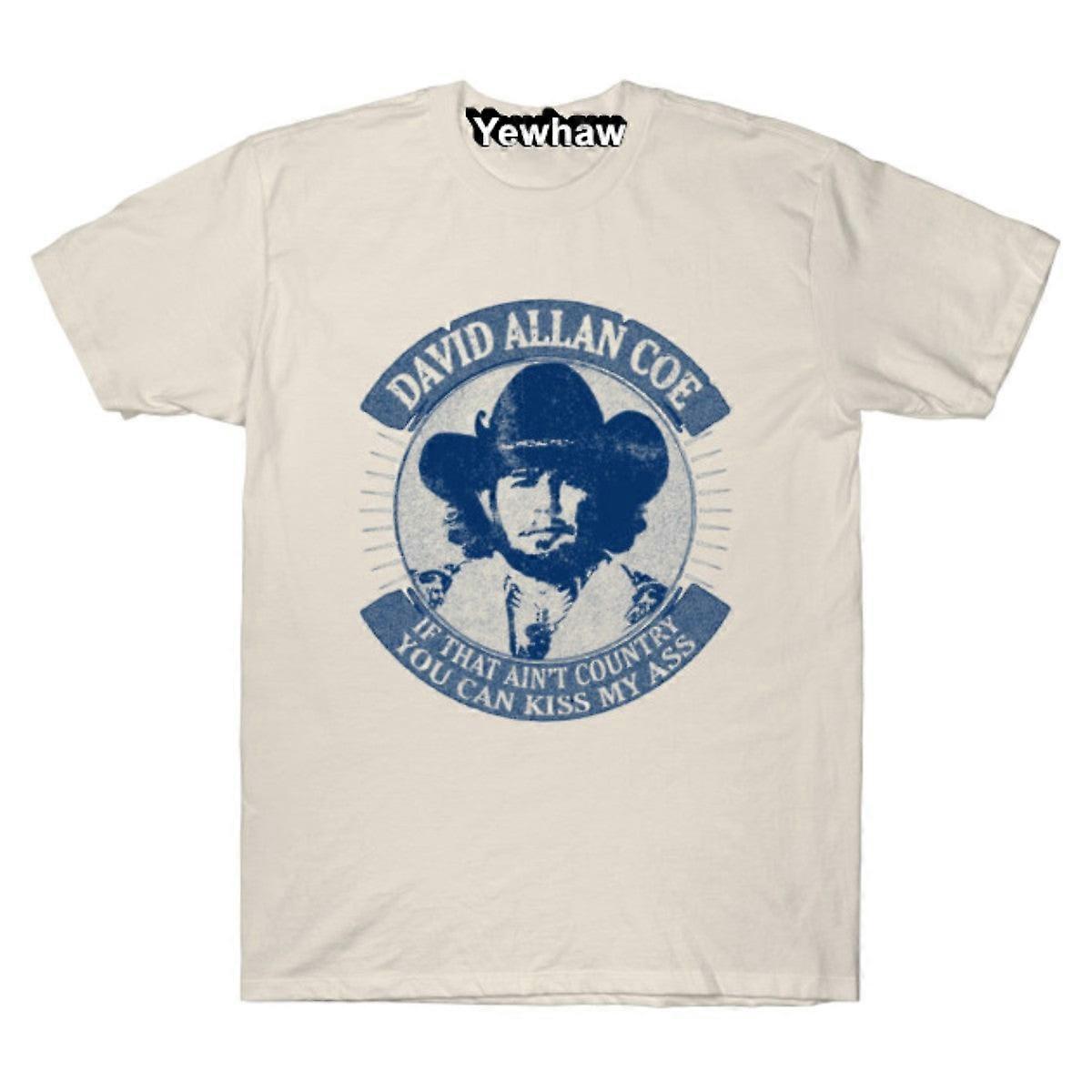 David Allan Coe //// Camiseta com design de fã em estilo vintage