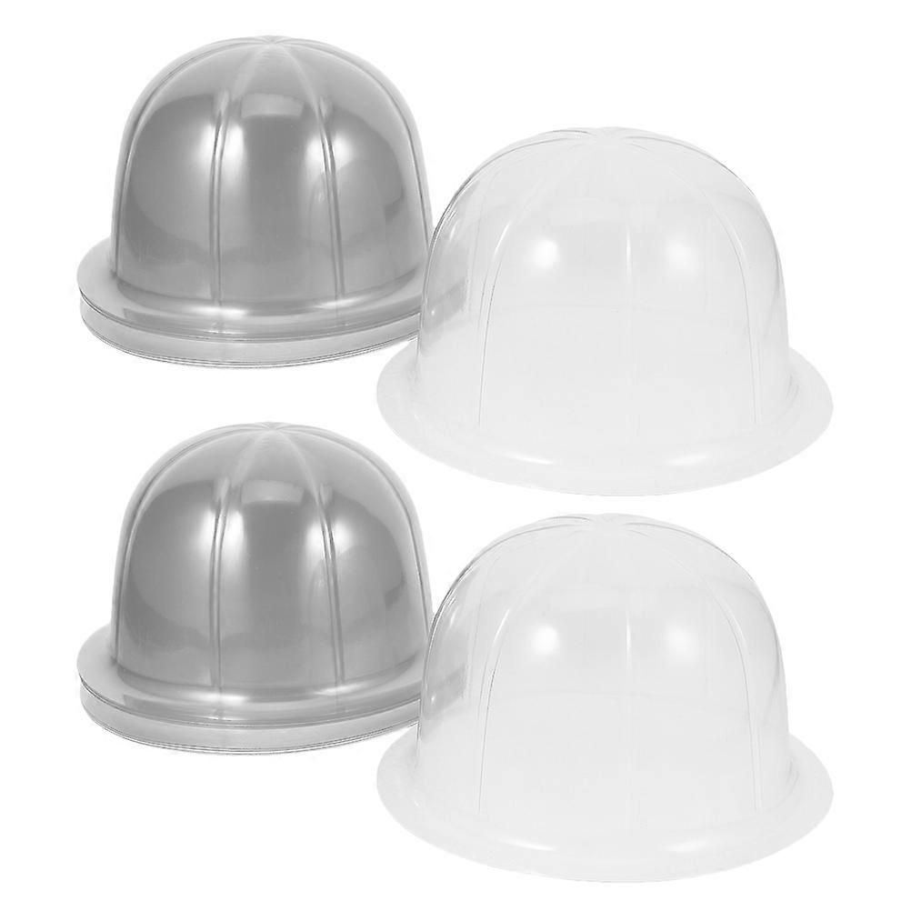 Baseball Cap Display Stand Plastic Hat Shaper for Decoration 20Pcs Transparent
