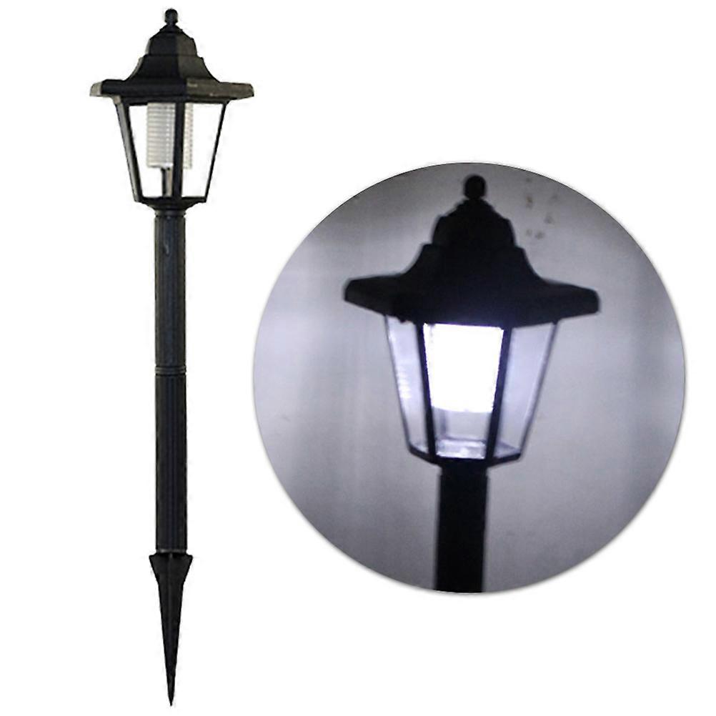 6 Pcs Solar Powered LED Landscape Lights for Pathway and Yard Applications Waterproof Automatic On/Off Feature