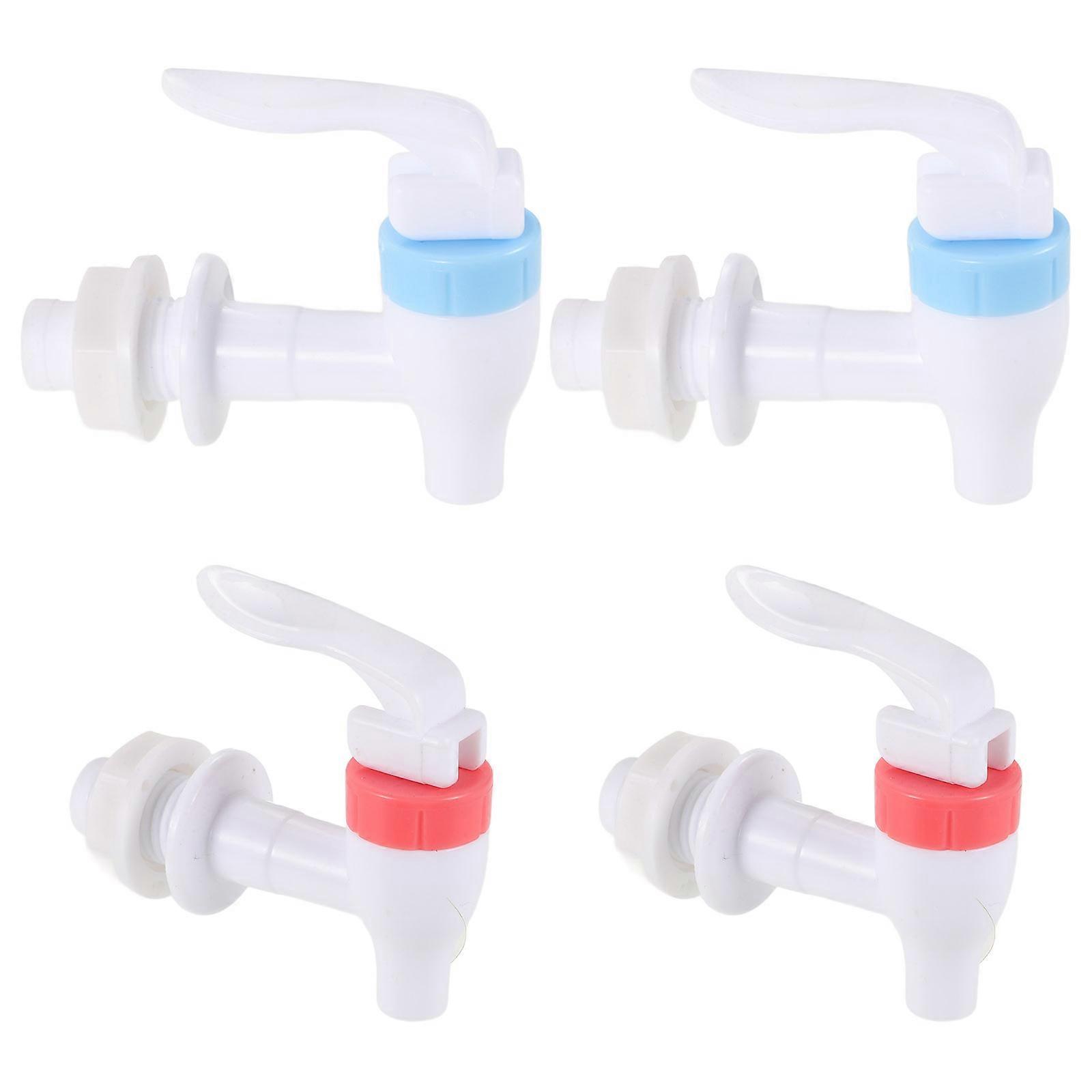 Plastic Water Dispenser Spigot for Flow Control 4Pcs Universal Replacement