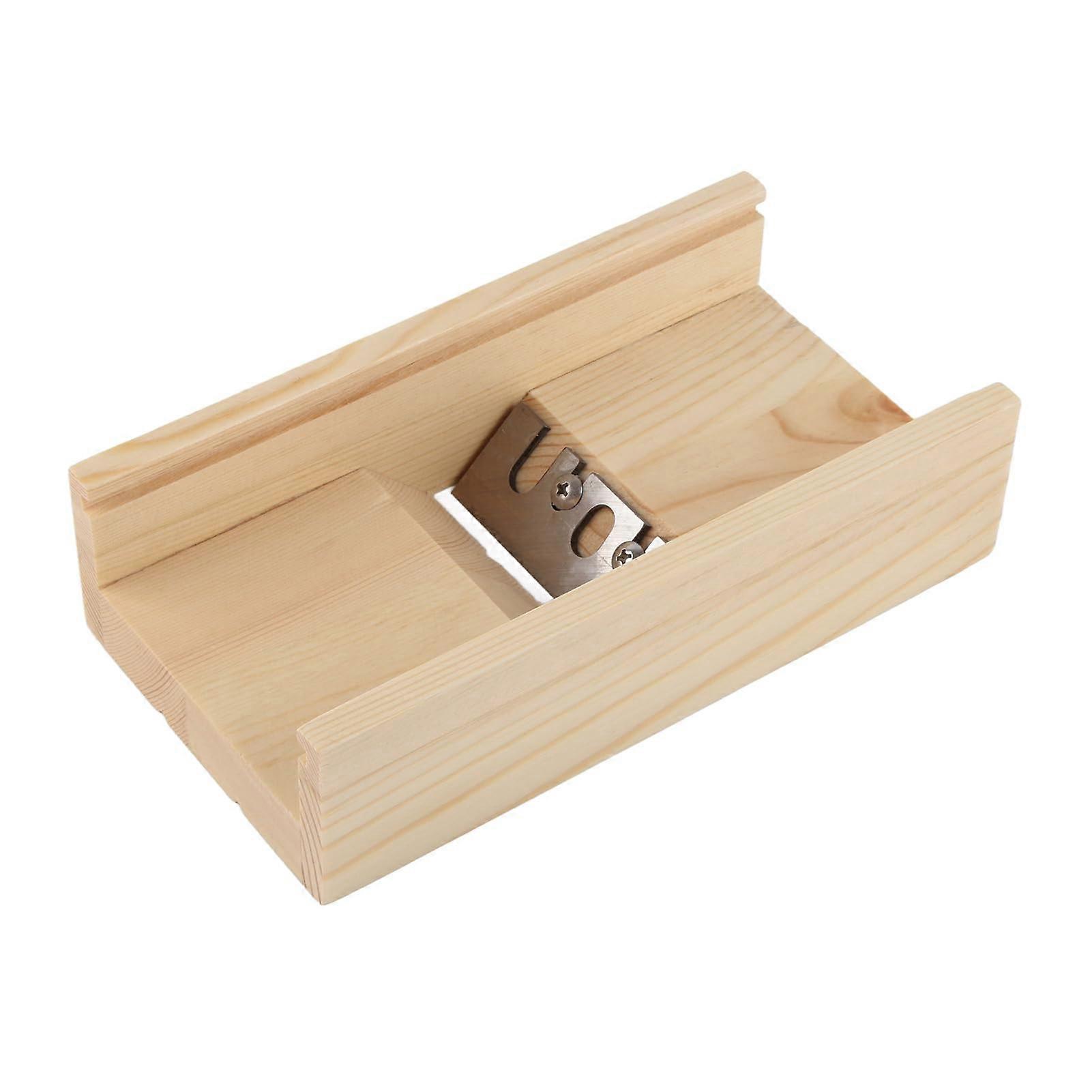 Soap Cutter and Bevel Planer for Handmade Soap, Durable Pine Wood, Precision Smooth Cuts
