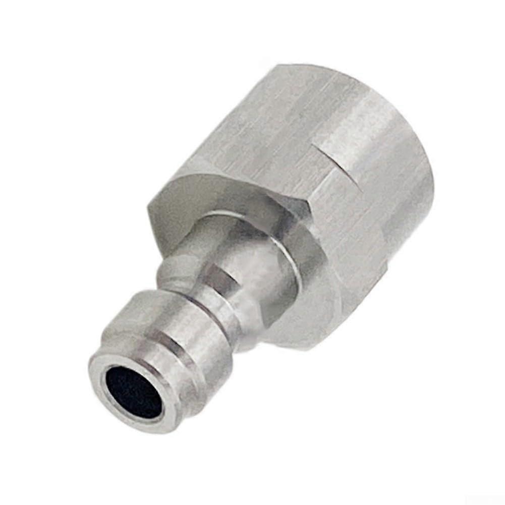 R134A Valve Connector 8mm Quick Adapter Stainless Steel for Refrigeration Applications