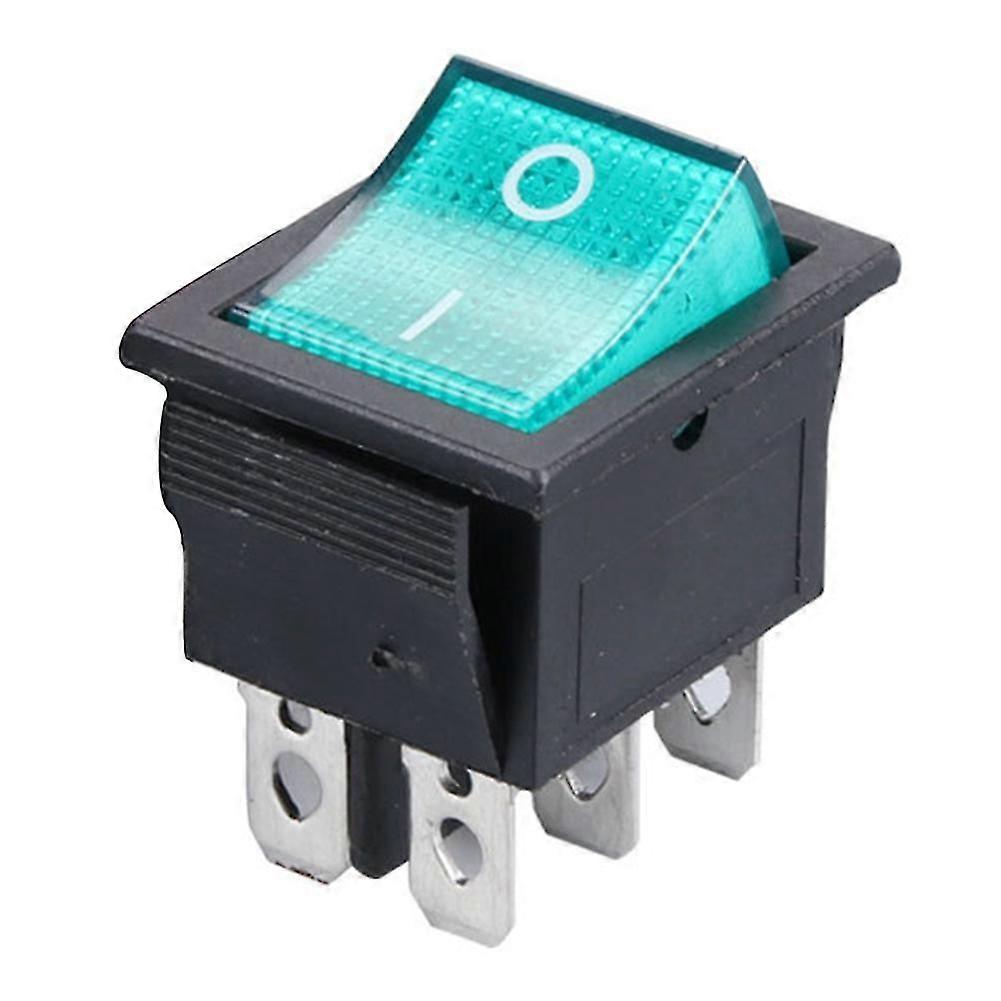 125/220/250v 6 Pin Boat Led Light On/off Electric Power Toggle Rocker Switch