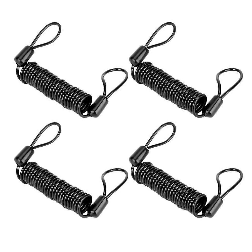 Brake Lock Wire Durable Bike Reminder for Security Locks 8Pcs Black