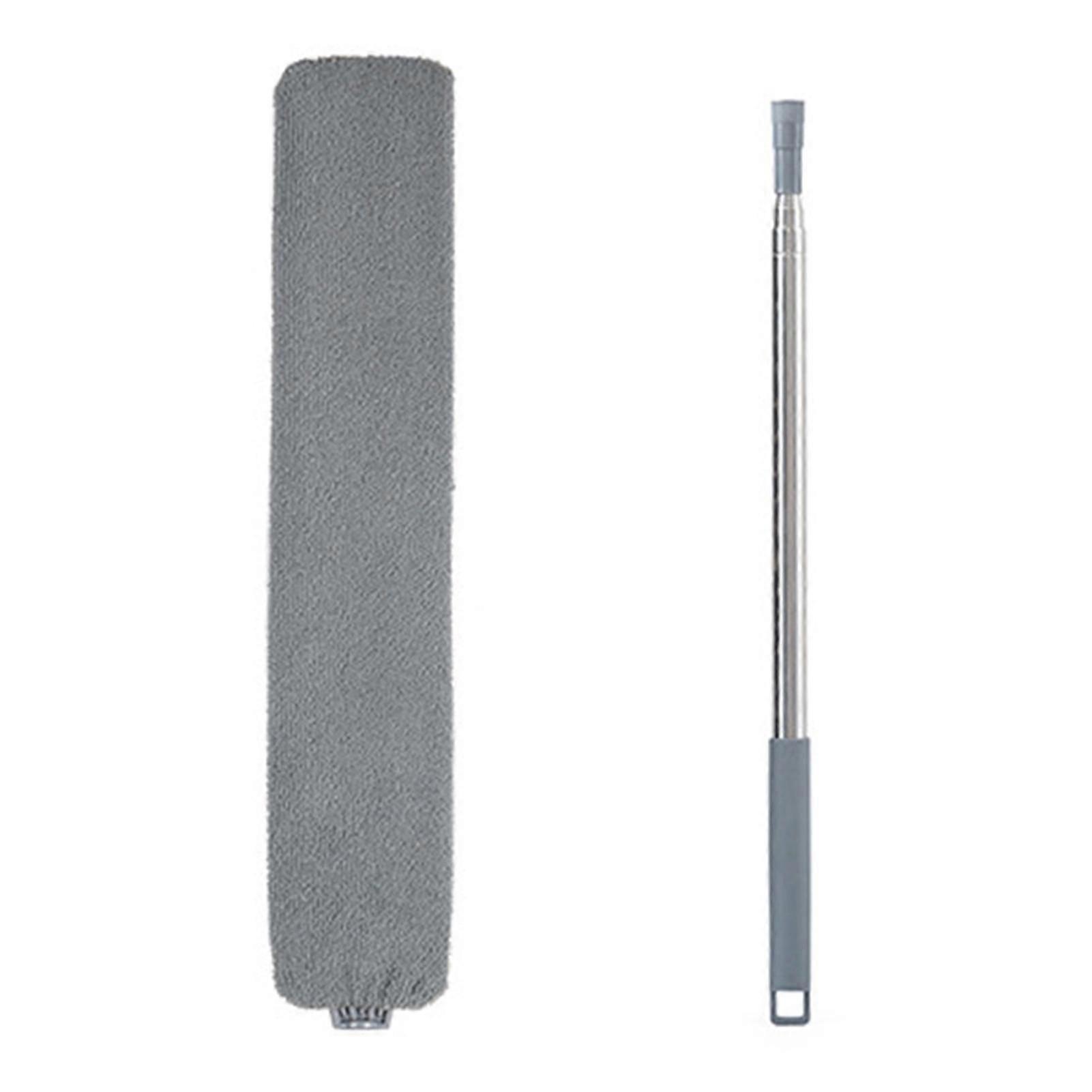 Chenille Microfiber Retractable Cleaning Feather Duster With Extension Pole