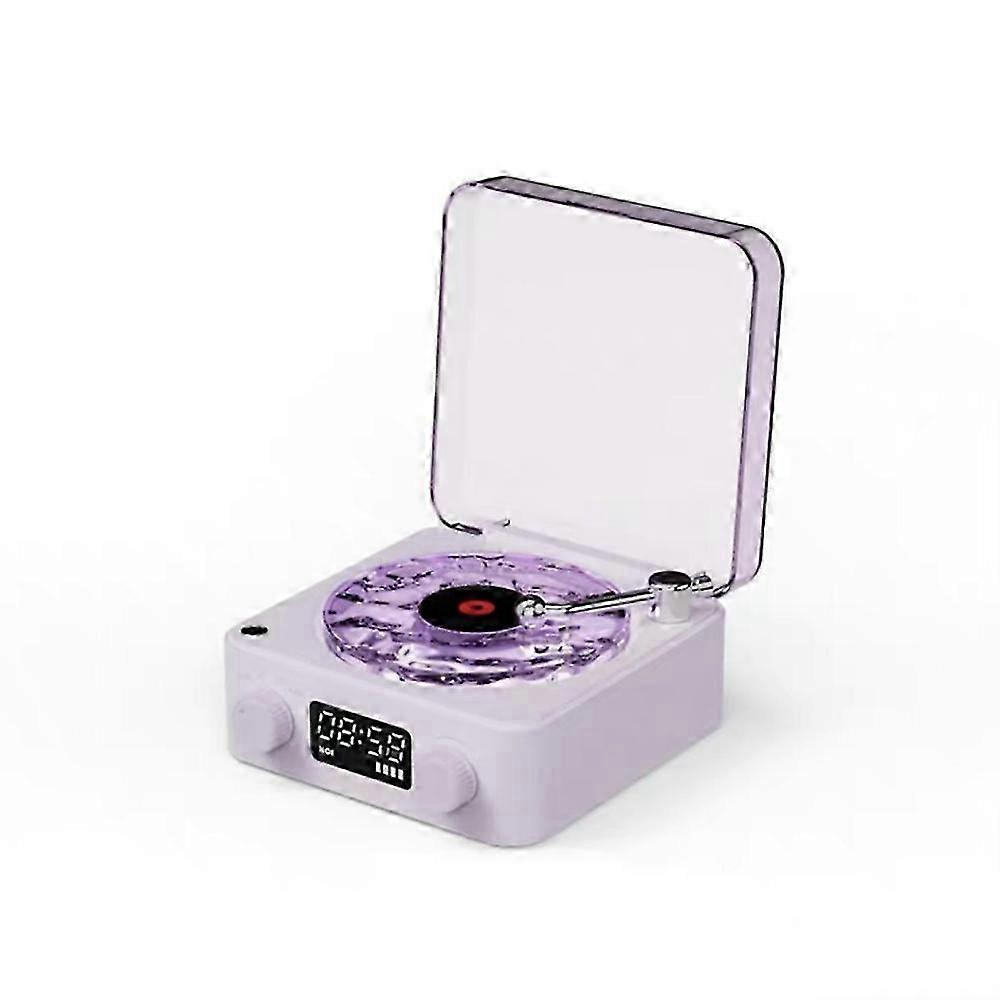 Lamp Record Player, Waves Vinyl Bluetooth Speaker with 4 Modes Adjustable 2025