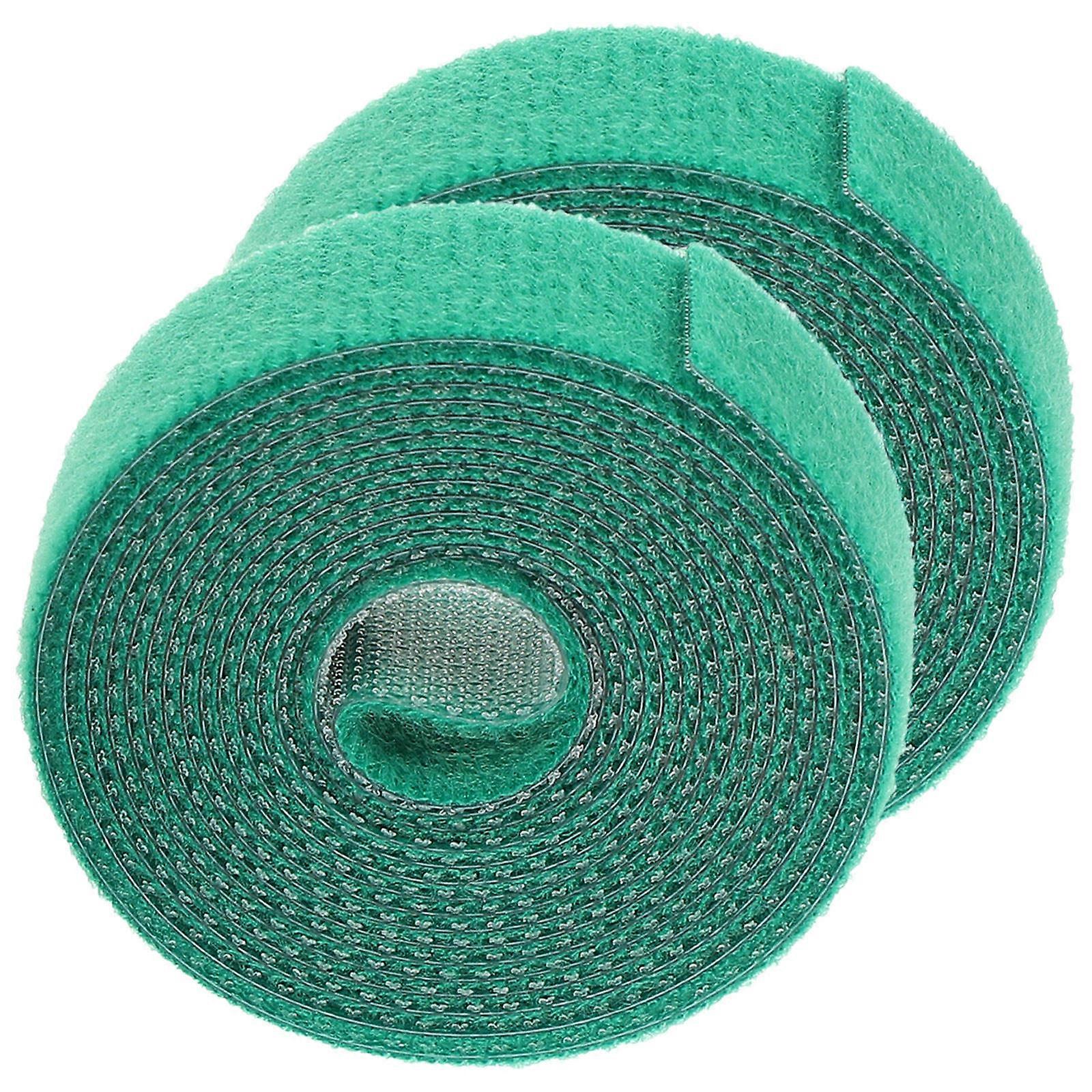 Tree Grafting Tape Reusable Gardening Ties 2Pcs Green Windproof Support