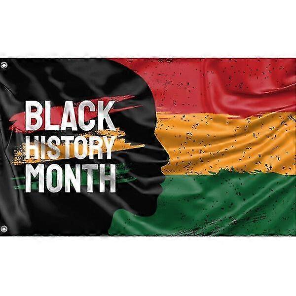 Black History Month Face Flag Pattern 404