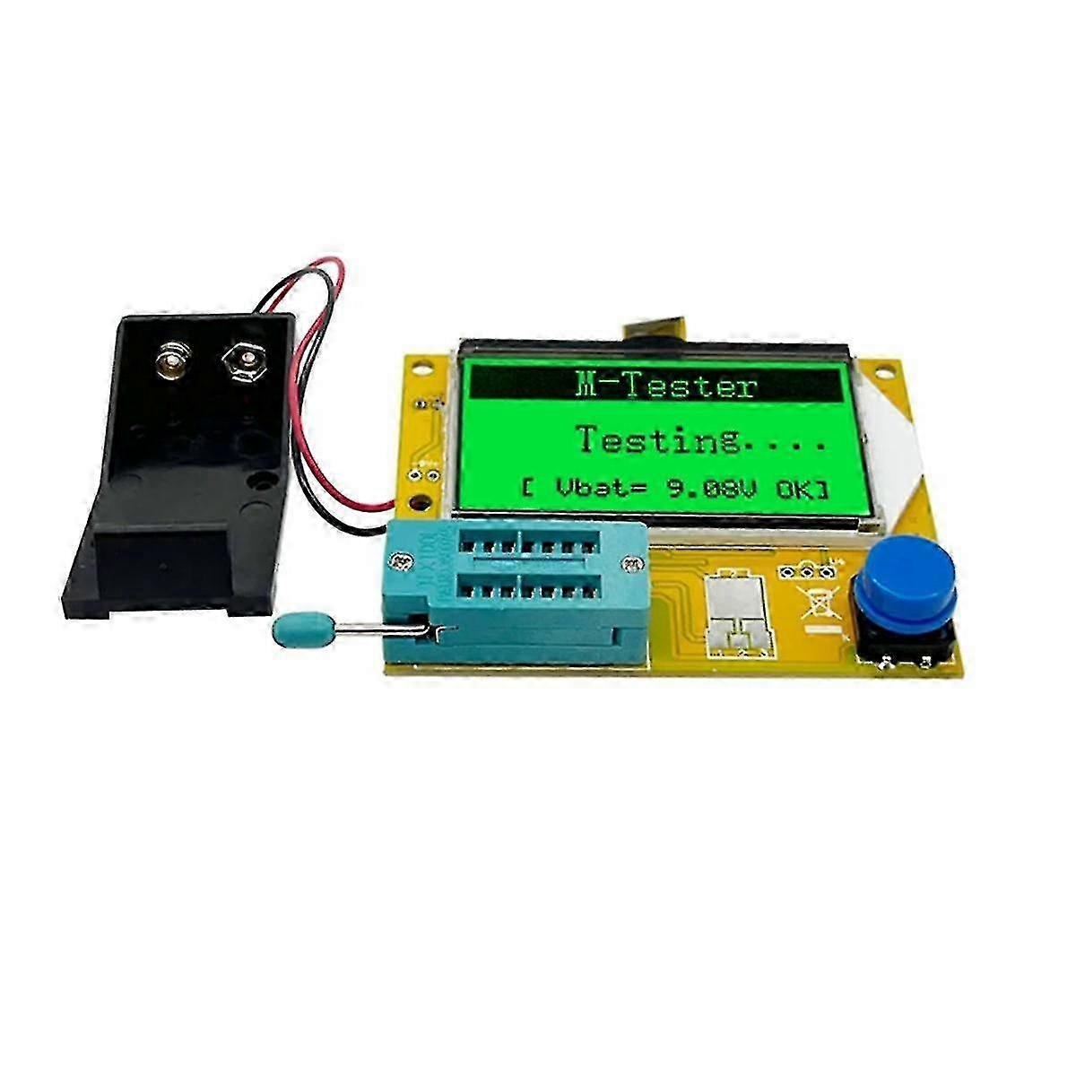 LCR-T4 Multifunctional Transistor Tester Capacitor Resistor Diode Triode Thyristor Double Diode Thyristor Tester 25-26