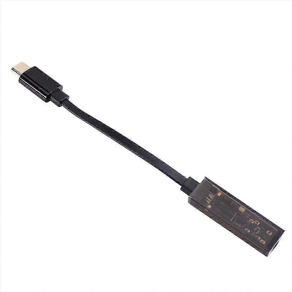 Type-C Decoder Audio Small Tail Headphone Amplifier Fever HiFi Amplifier 768KHZ DSD256 Stable Transmission