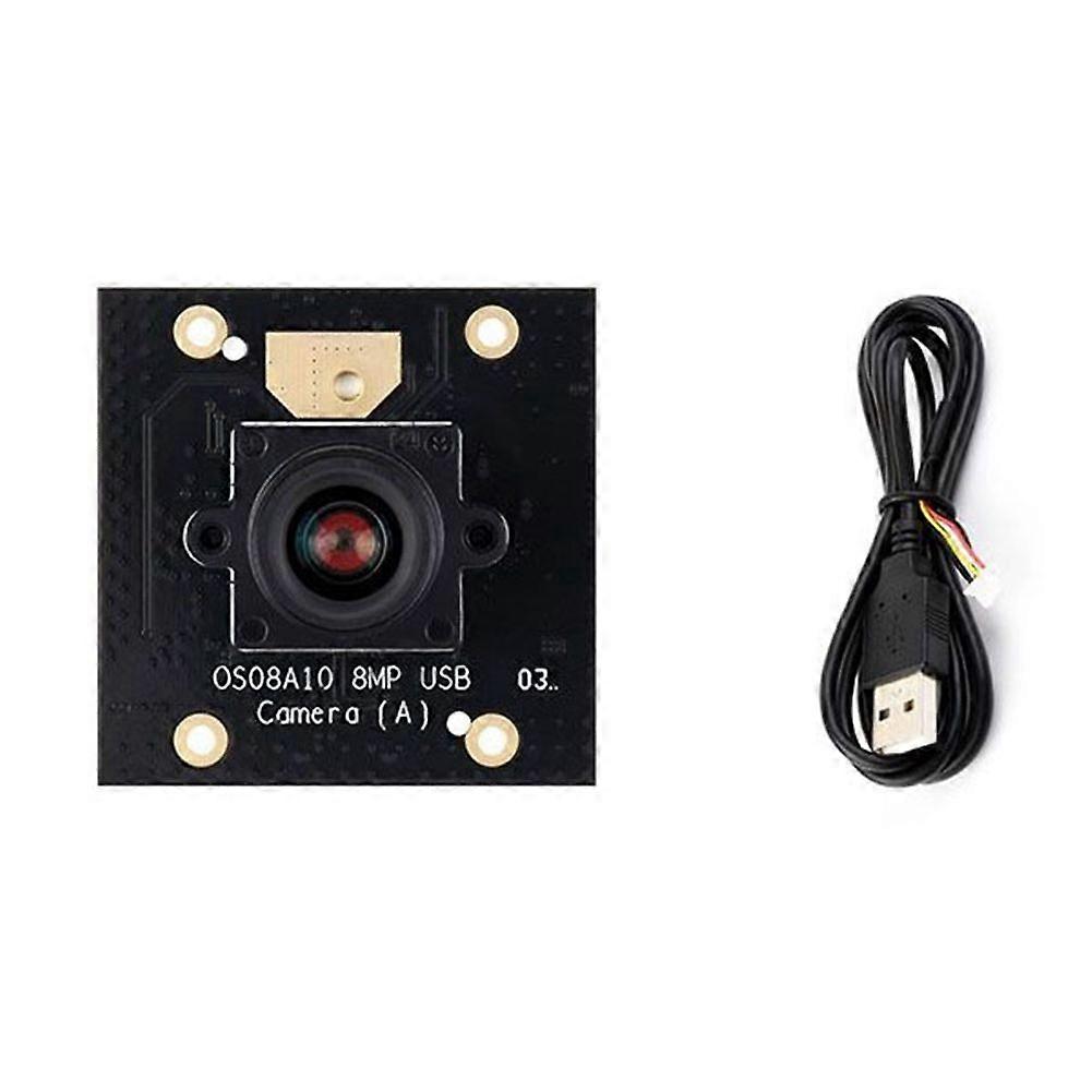 8MP Camera Module M12 USB 2.0 Camera Module OS08A10 Image Sensor Plug and Play Monitor Module