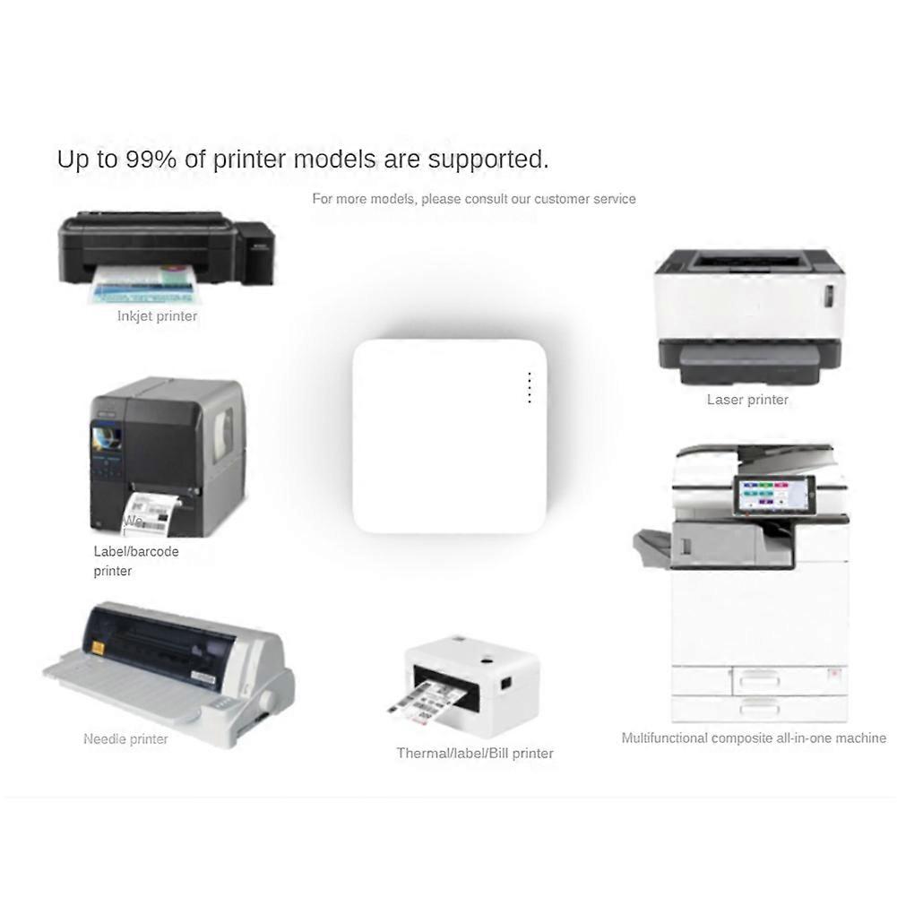 NP332 3-Port USB Network Print Server Multi-Interface Network Print Server (Network + Bluetooth + WiFi Version)
