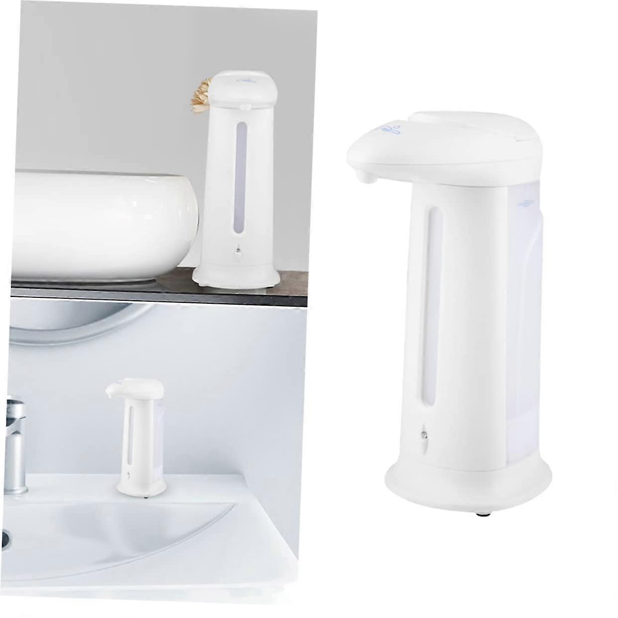 Automatic Touchless Soap Dispenser with Smart Sensor, No Battery, Waterproof Base for Kitchen Bathroom