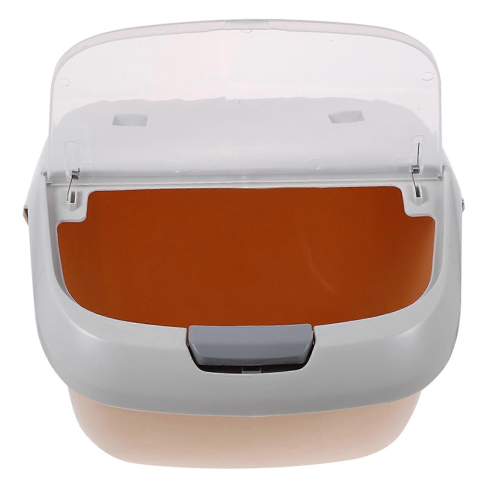 Household Rice Storage Box Plastic Rice Bucket for Storage 1Set Dustproof Container