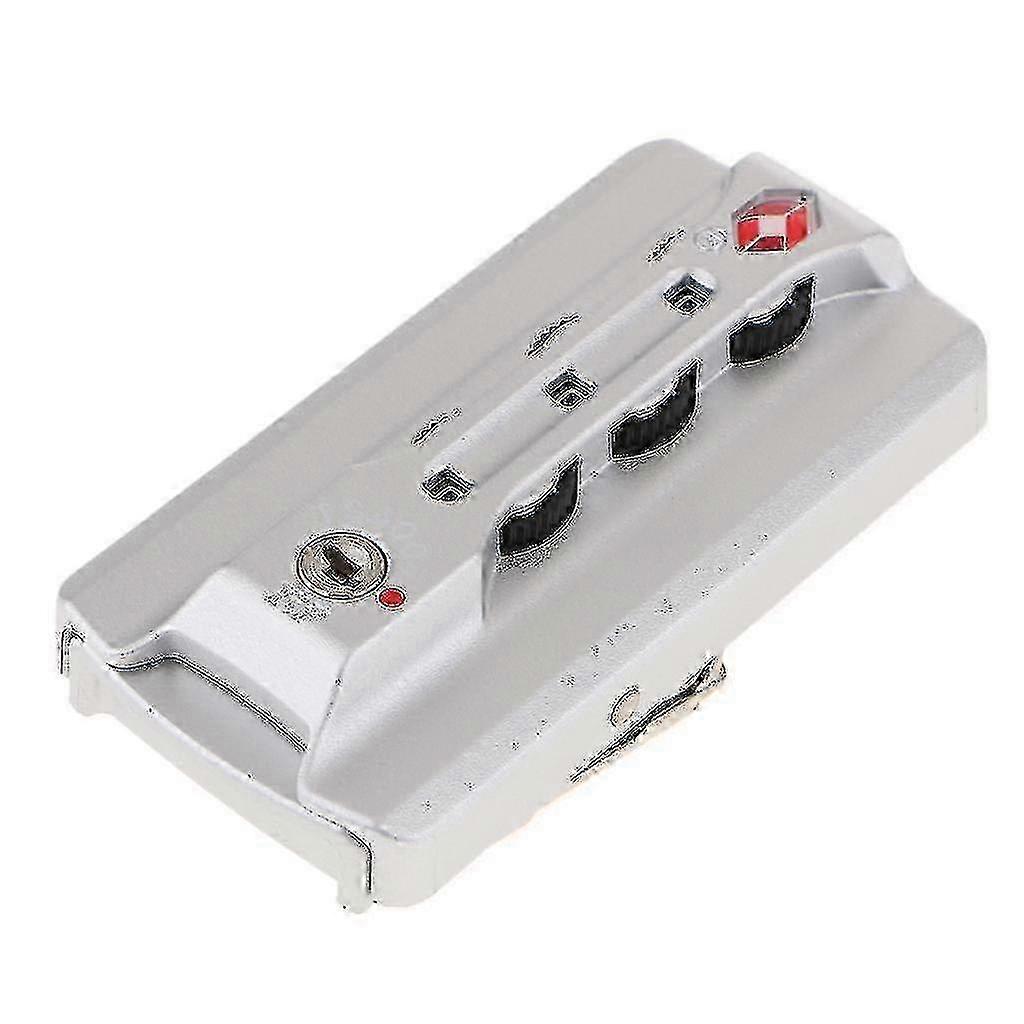 Tsa Security Padlock - 3 Digit Combination Lock for Luggage and Suitcases, Silver Coded Locks
