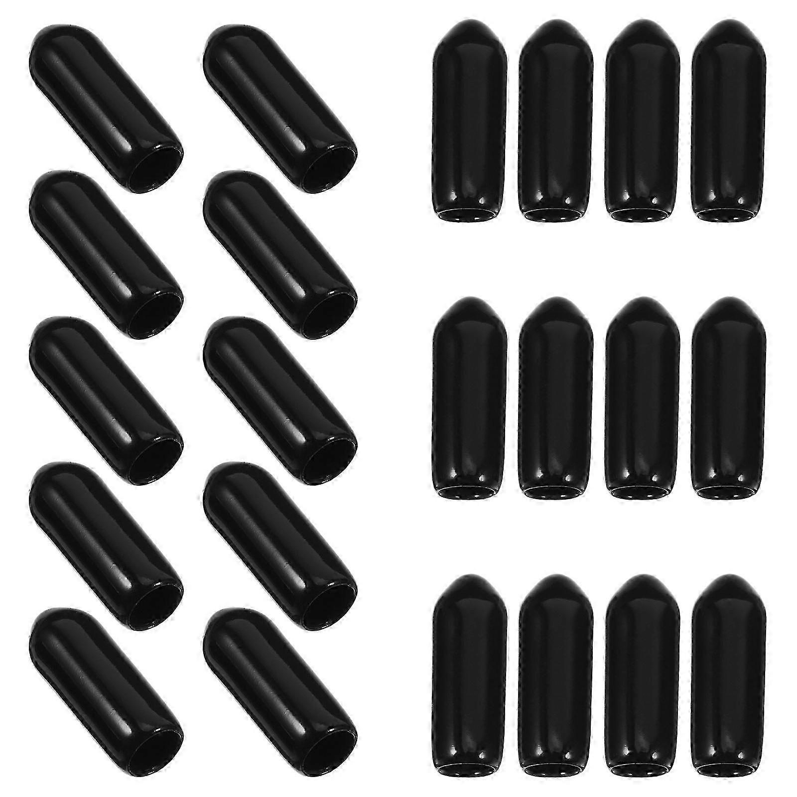 PVC Screw Thread Protector compatible Screw 100Pcs Flexible End Caps