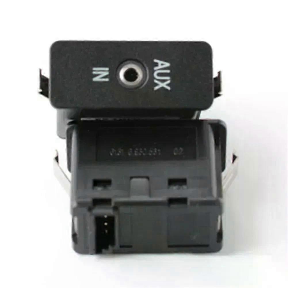 AUX Audio Interface Adapter for 1 3 5 6 7 X3 X5 Series E60 E61 E81 E87 E90 6930561 Aux Input Plug Socket