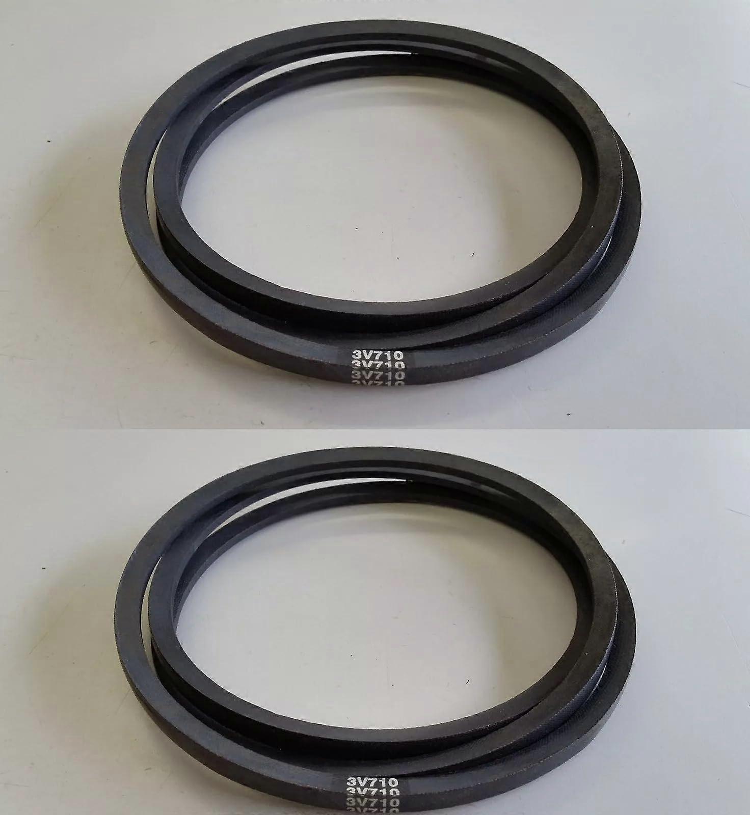 Washer Belt for Wascomat 18 lb 3V710 Direct Replacement Pack of 2 Durable Easy Install