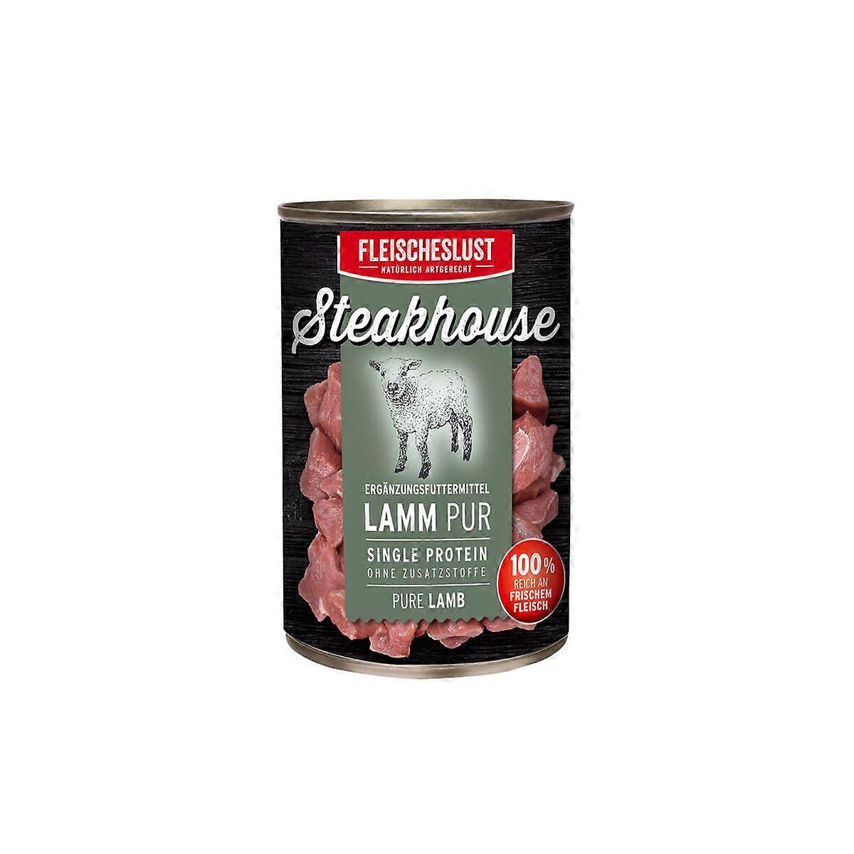 Nassfutter Fleischeslust Pure 400 gr Lamm