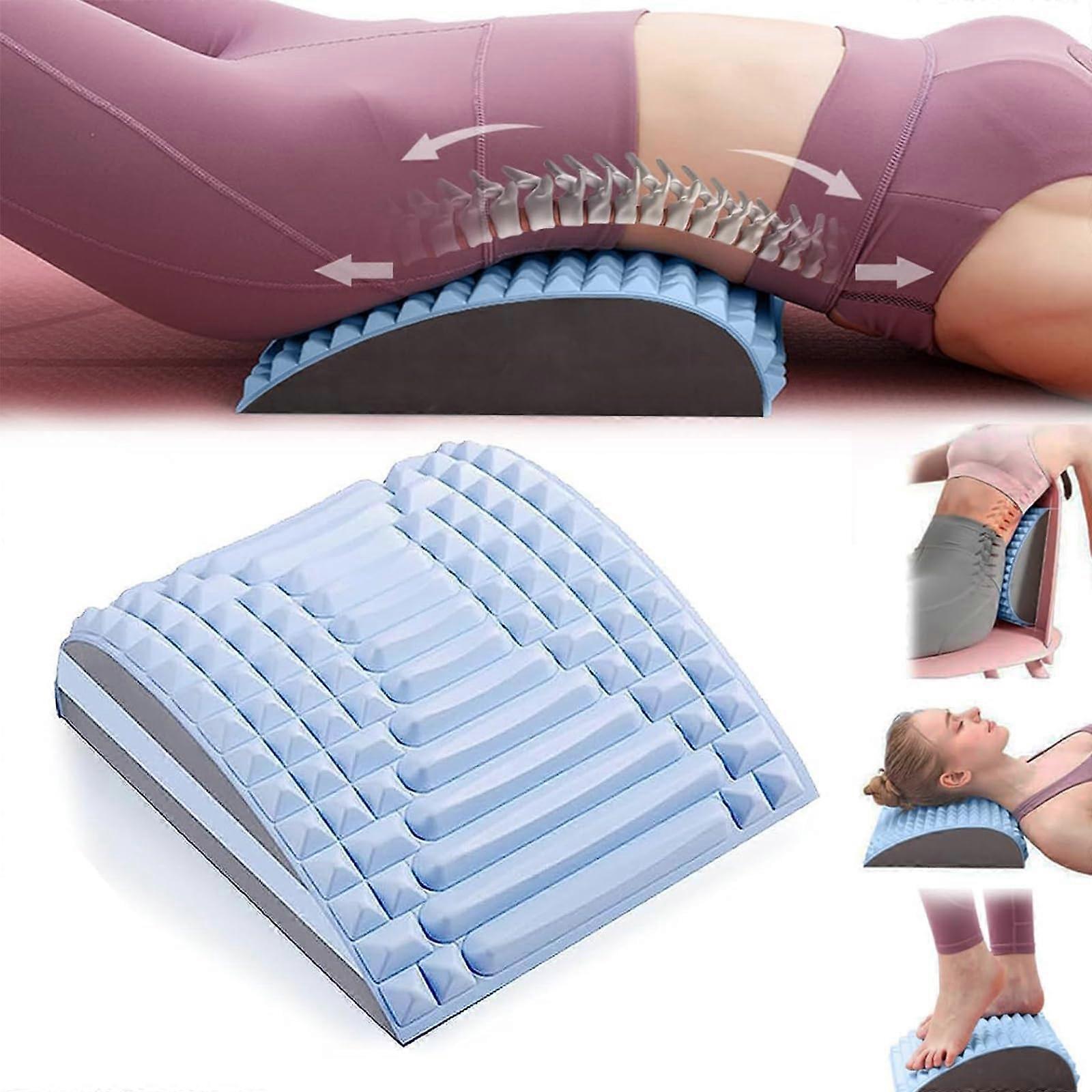 Adjustable Neck and Back Stretcher for Pain Relief and Spine Posture Correction