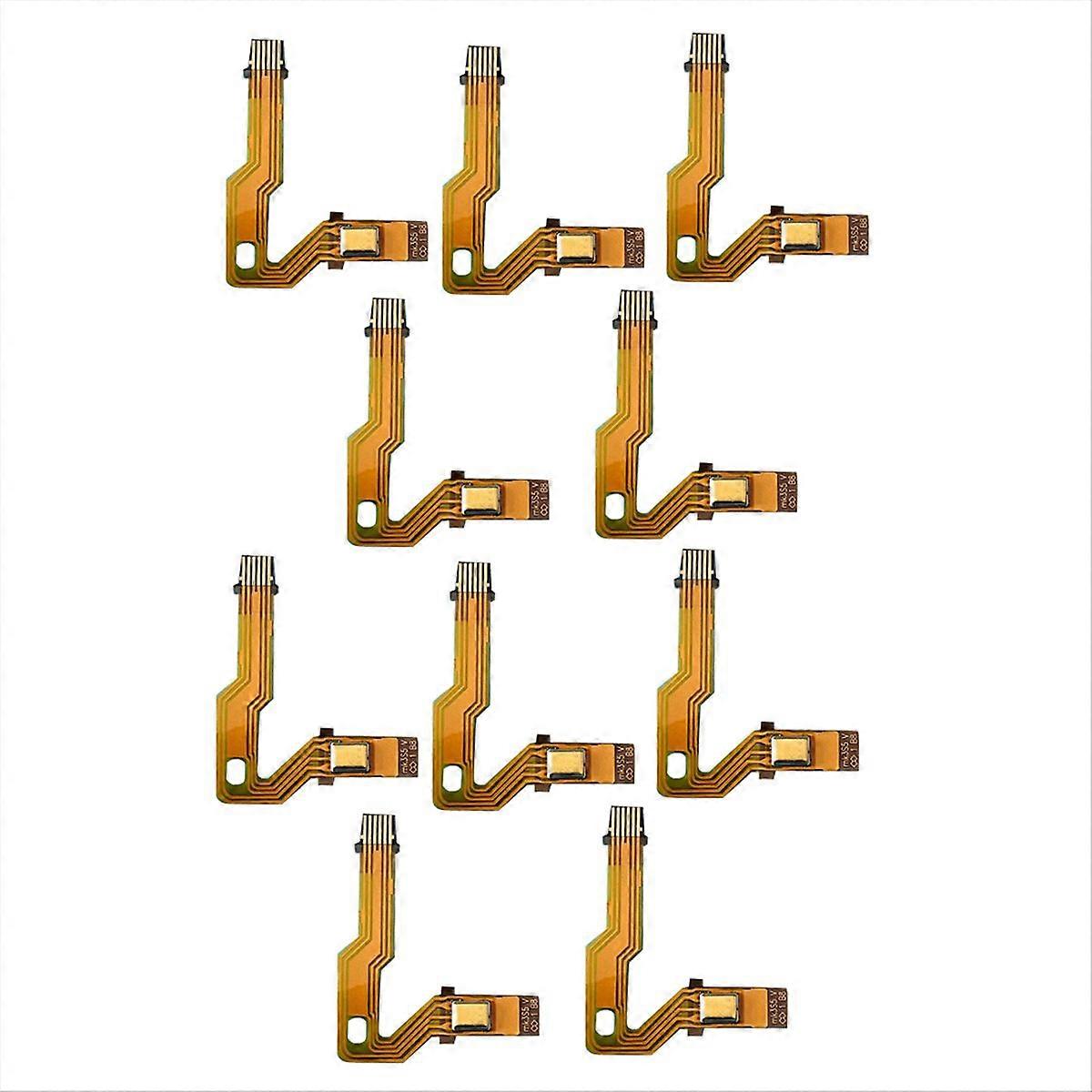 10PCS Left Microphone Flex Cable V2.0 for PS5 Game Console