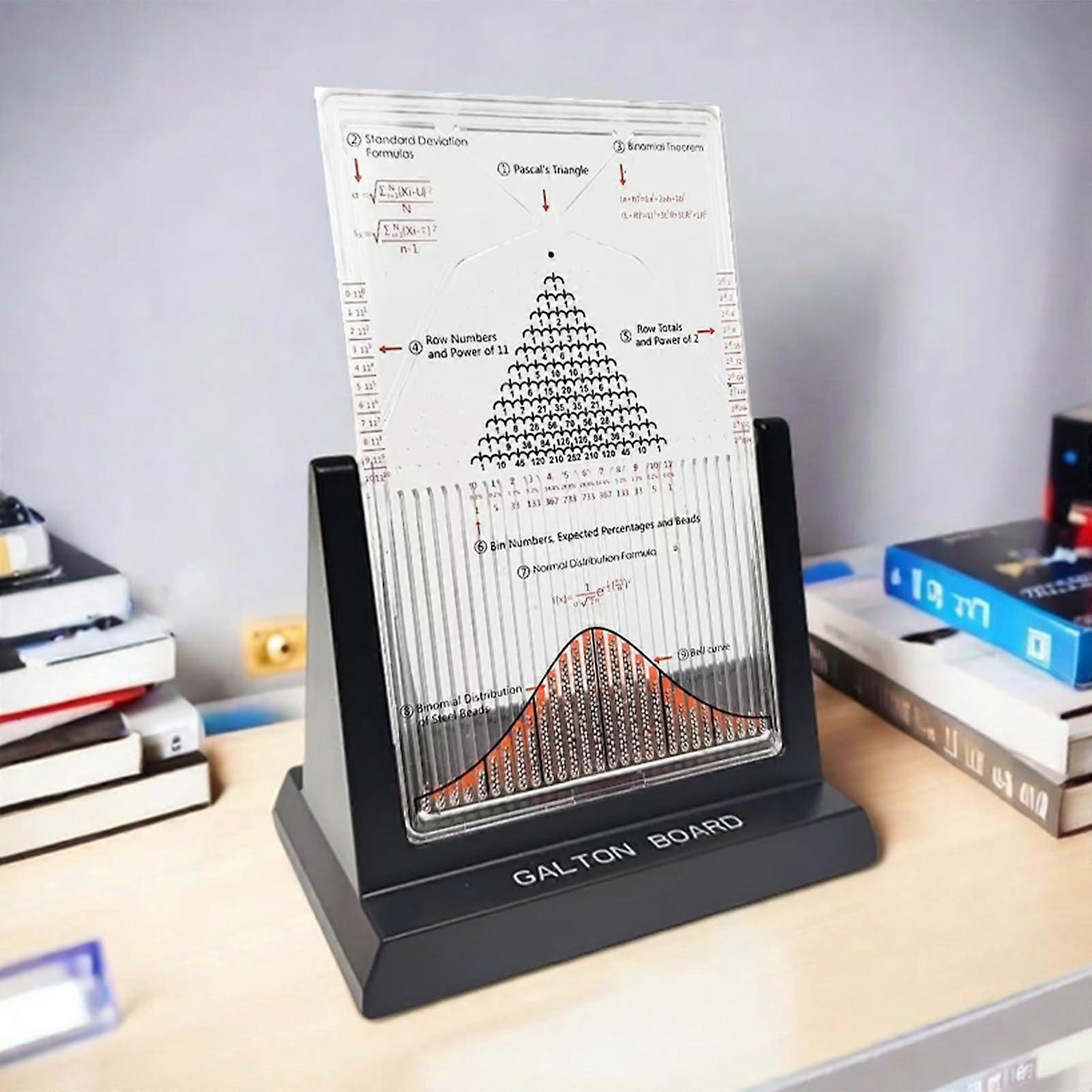 Galton Board Probability Demonstration Model with 17500 Beads STEM Physics Teaching Tool for Labs