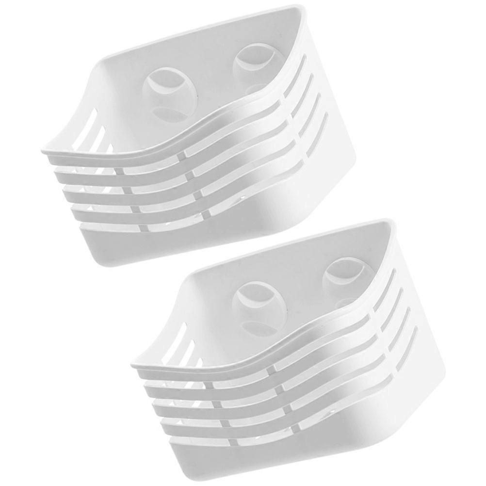 Bathroom Organizer Shelf Holder for Wall Mount 6Pcs Suction Cups