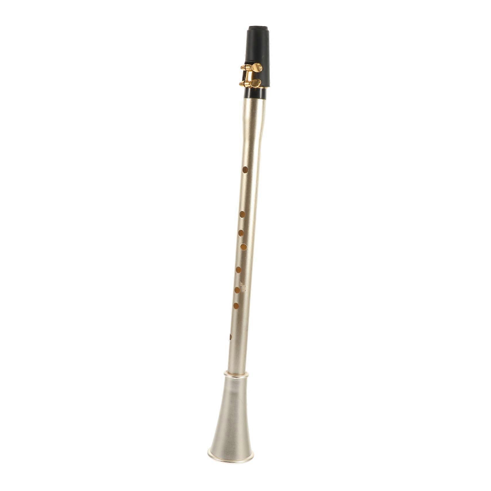 E Flat Clarinet for Beginners with Clear Resonant Tone, Lightweight ABS Design for Students