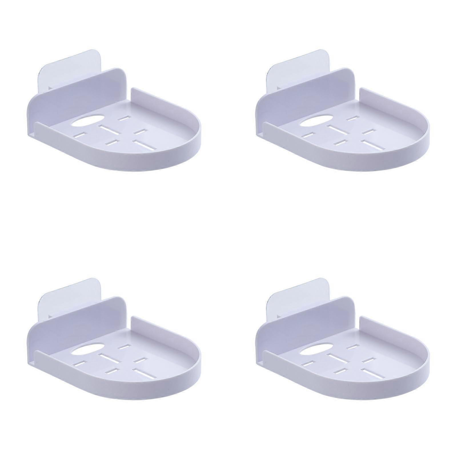 Adhesive Wall Mount Bracket for Camera and Small Devices, NoDrill SlipResistant Tray, MultiSurface Use