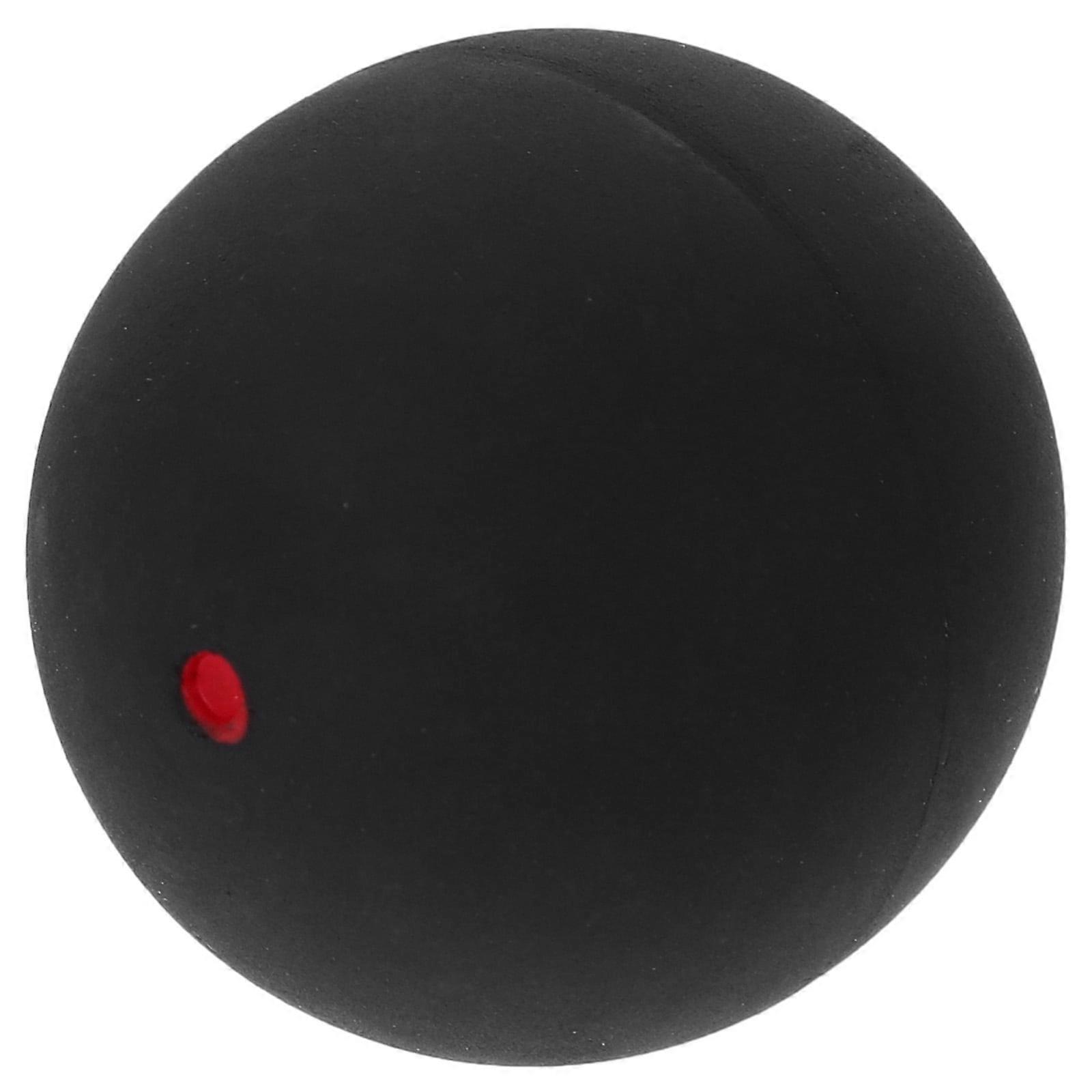 Squash Balls Professional Racket Ball Training 1Set Black Rubber 3.7In