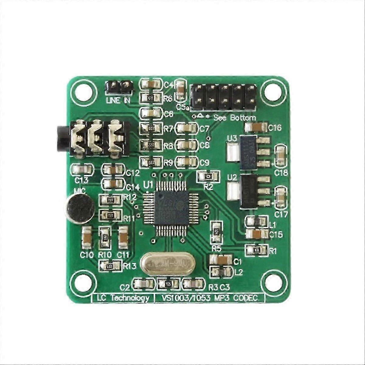 VS1003 Module MP3-weergave Audiodecodering Ingebouwde microfoonmodule