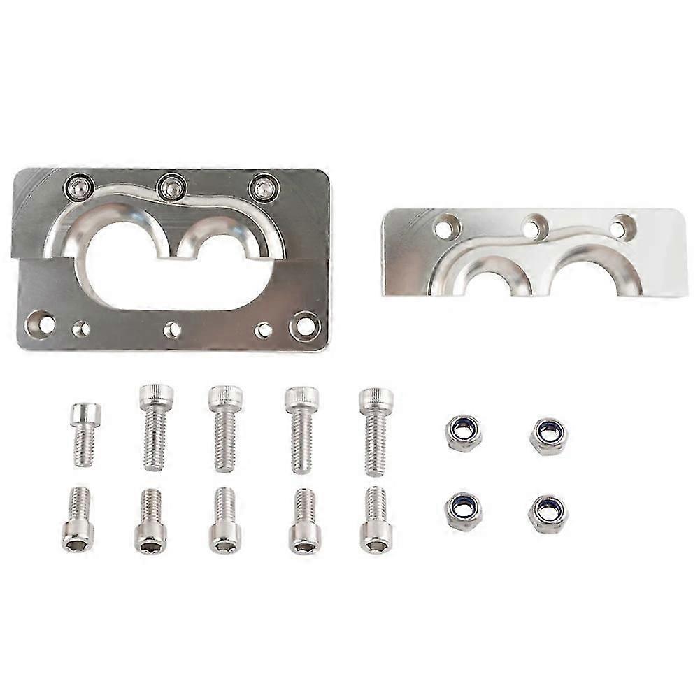 Kit de paso de pared cortafuegos de aleación de aluminio de mayor durabilidad para Holley Terminator X Max