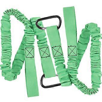 Cinghia verde per paddleboard e tavole da surf, set da 10 pezzi per sport.