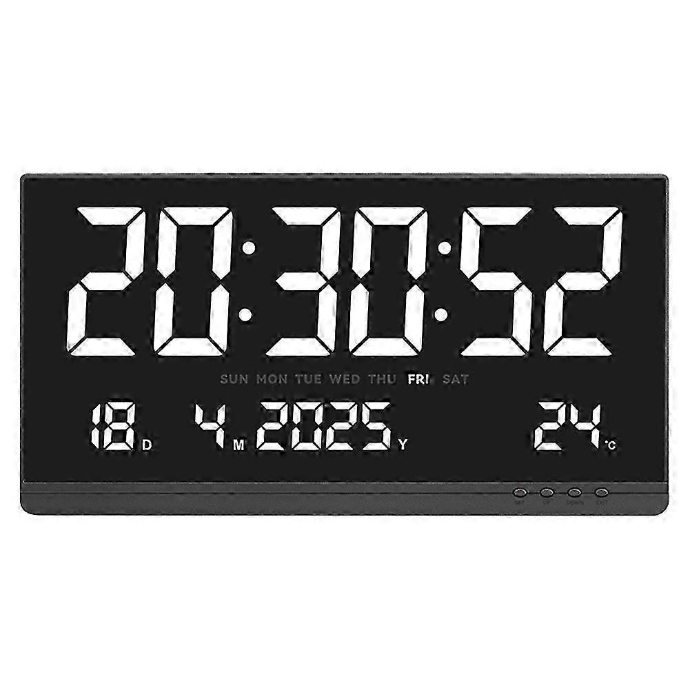 21inch LED Simple Digital Electronic Clock HD Wall Clock Large Digital Electronic Clock