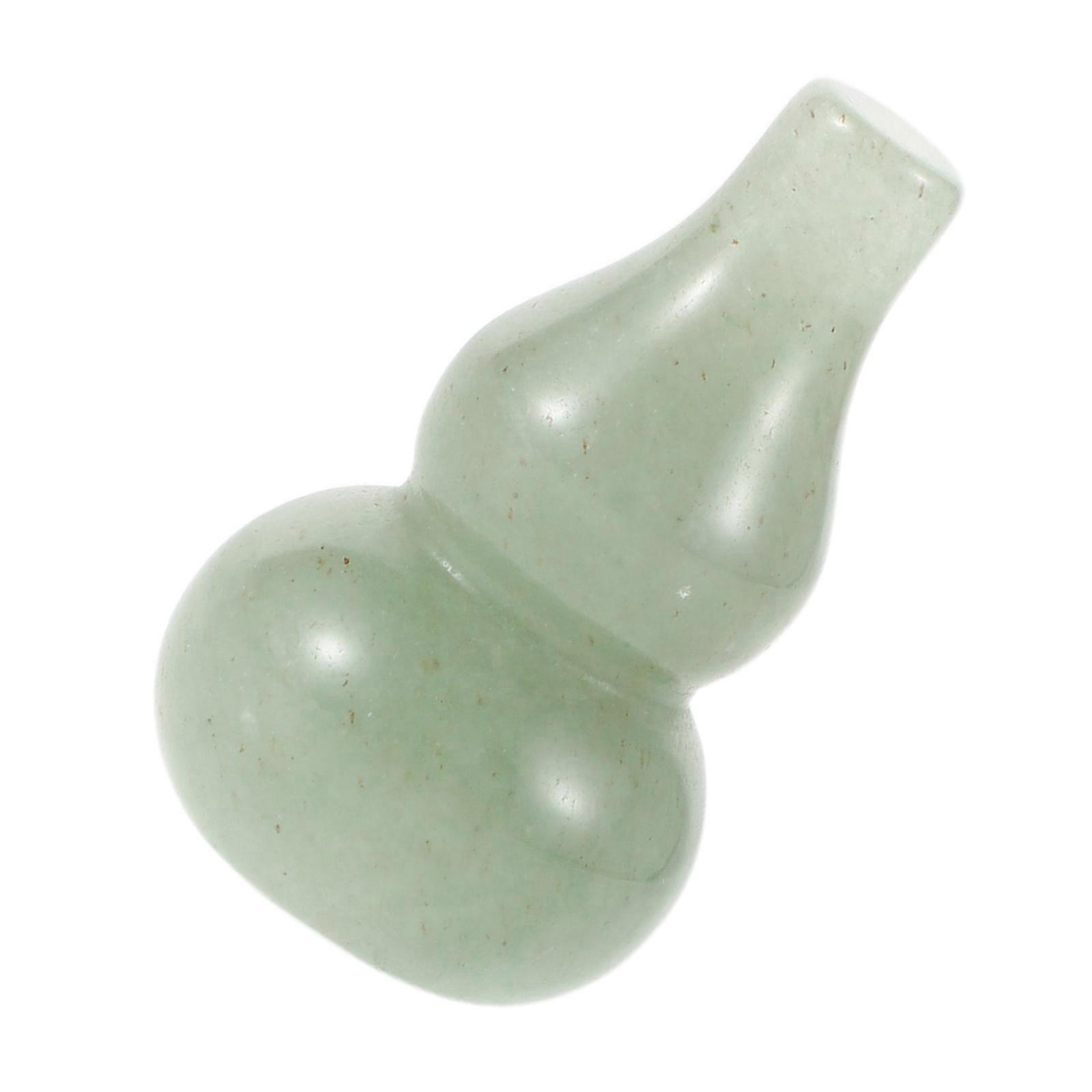 Green Crystal Sculpture for Creative Decor 3Pcs Set
