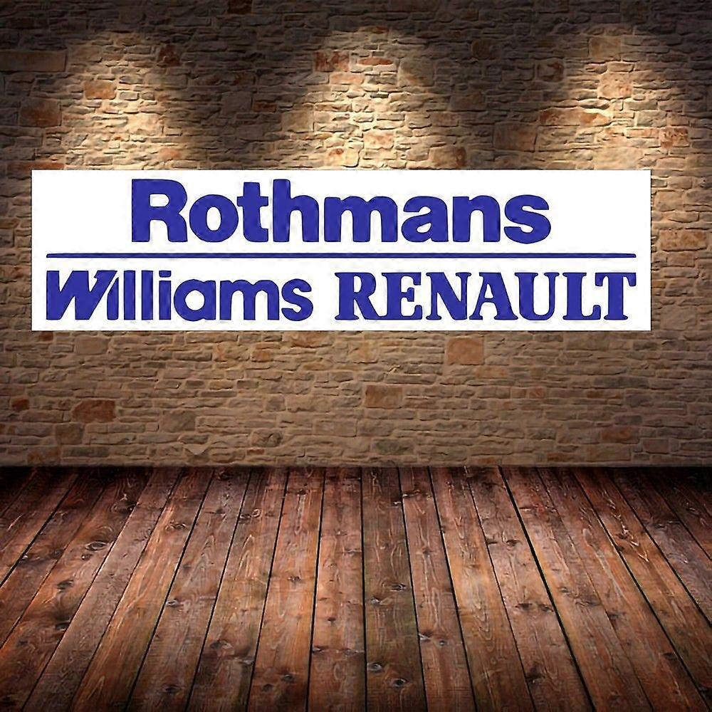 rothman williams renault banner fb1481