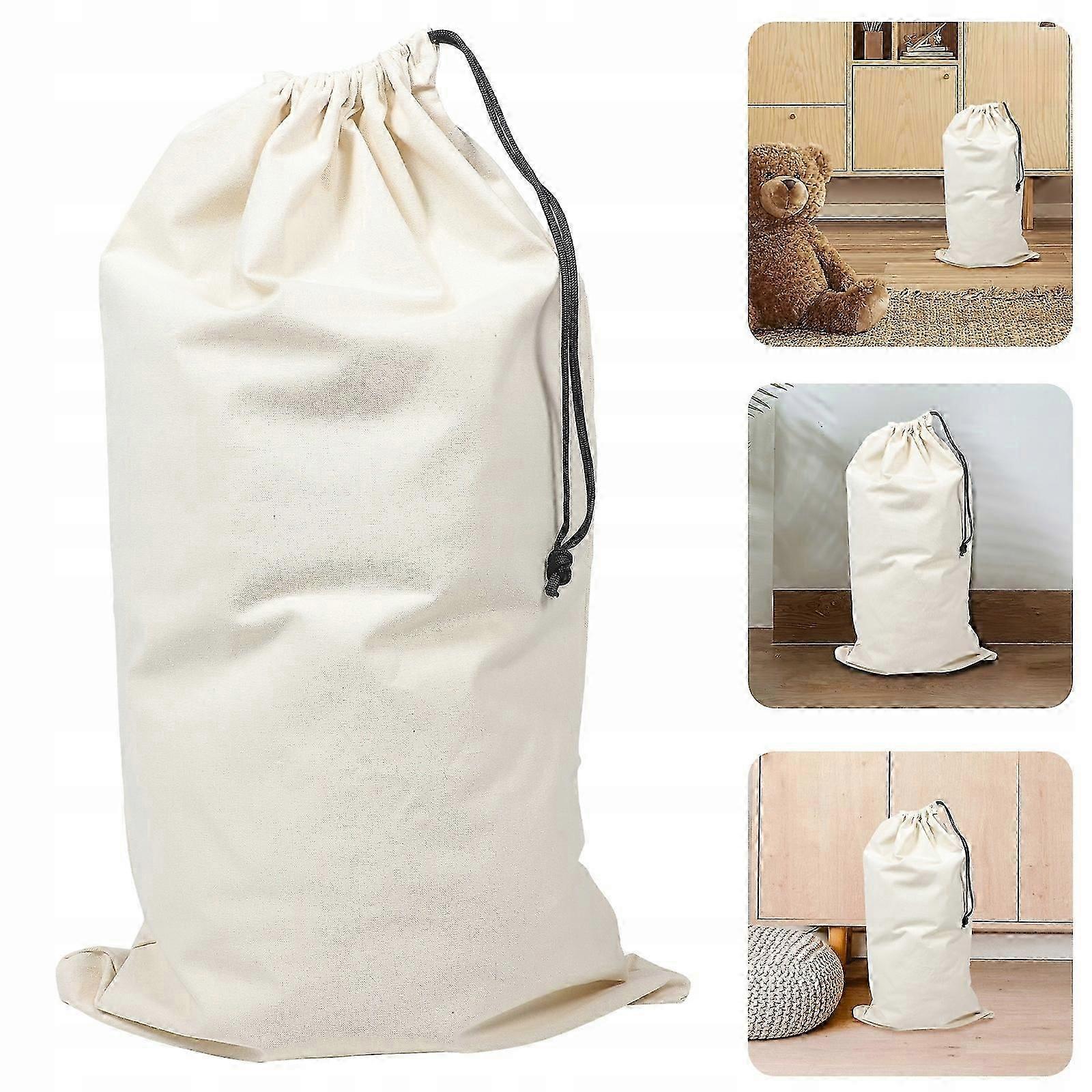 2pcs Drawstring Laundry Bag Large Capacity